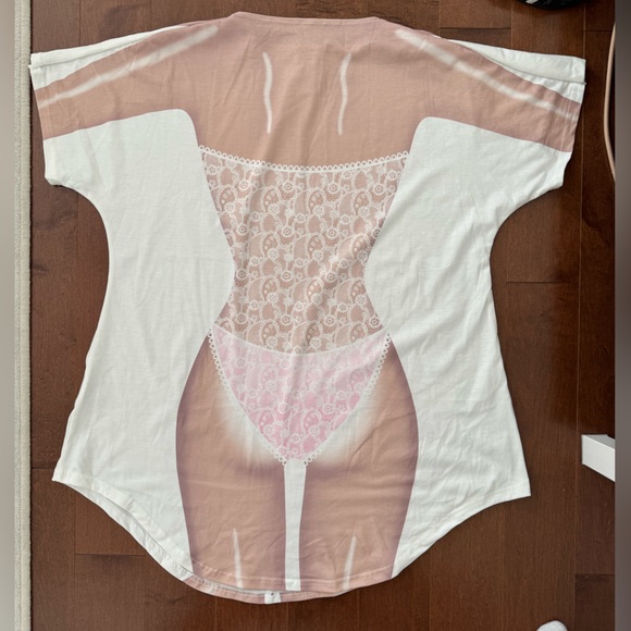 Women beach cover up perfect for bride size XL - Picture 3 of 3